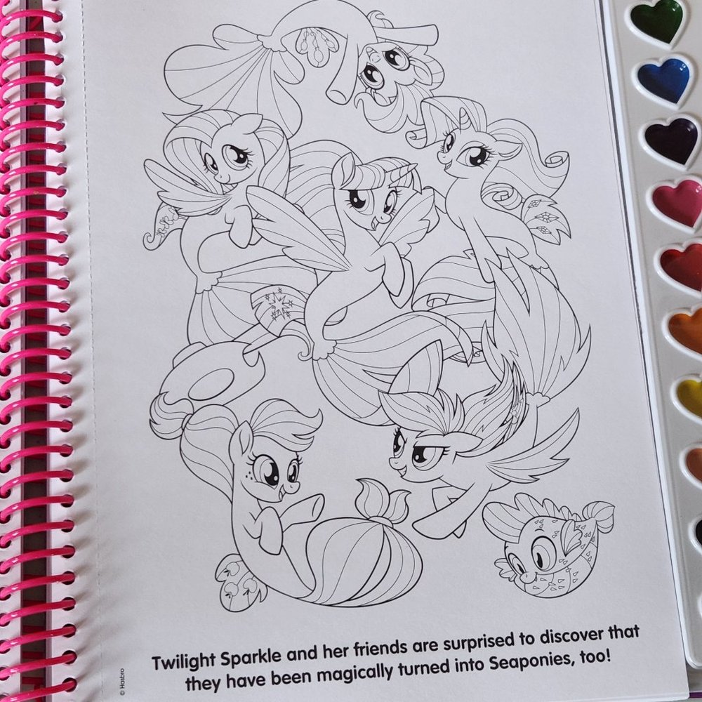 My Little Pony Deluxe Poster Paint & Color Set NWT Gift - Picture 2 of 6